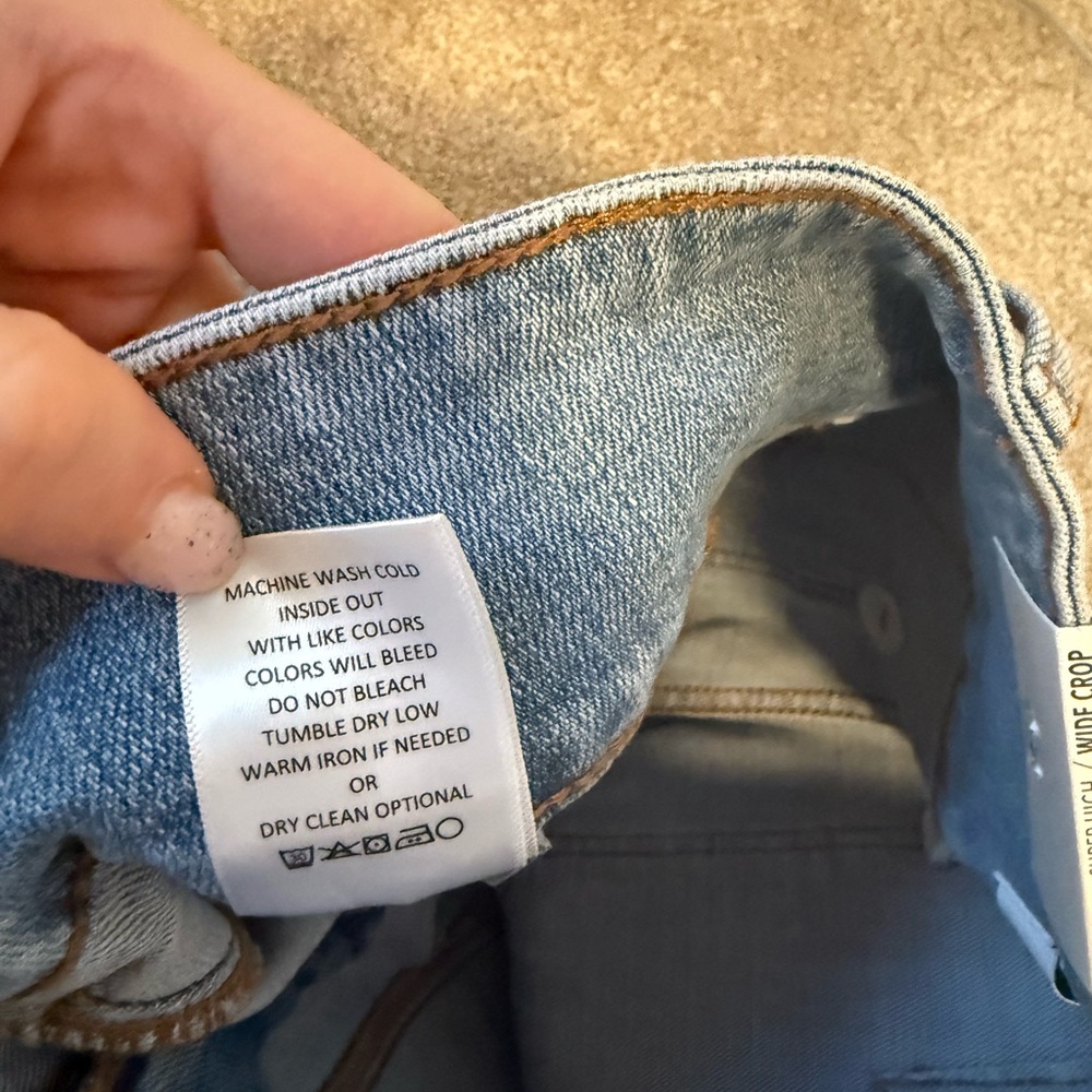 NWT Mica Super High Rise Wide Leg Jean 29 - Picture 5 of 14